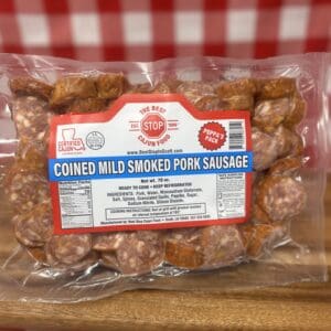 COINED Mild Smoked Pork Sausage Bulk Case (6 - 70 oz packs)