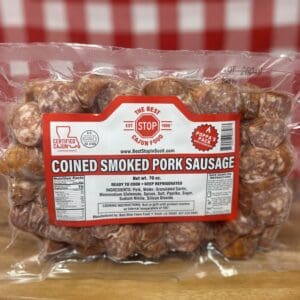 COINED Smoked Pork Sausage Bulk Case (6 - 70 oz packs)