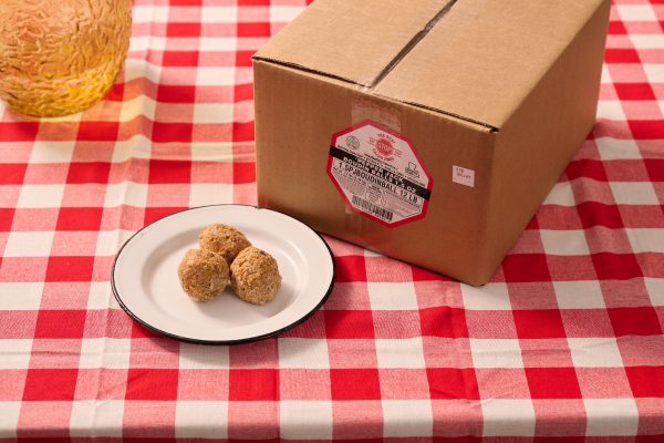 Pepper Jack Boudin Ball 1.5 oz Bulk Case (≈128 balls)