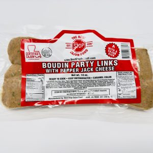 Boudin Party Links with Pepper Jack (14 - 14 oz packs)