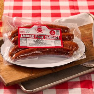 Smoked Pork Sausage Retail Pack Case (6 - 28 oz packs)