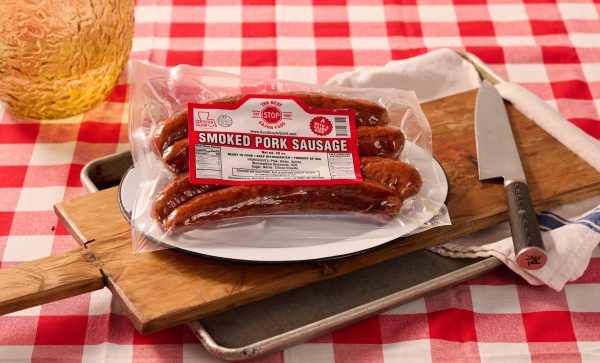Smoked Pork Sausage Retail Pack Case (6 - 28 oz packs)