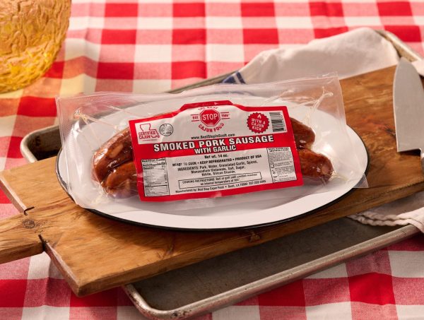 Smoked Pork with Garlic (14 - 14 oz packs)