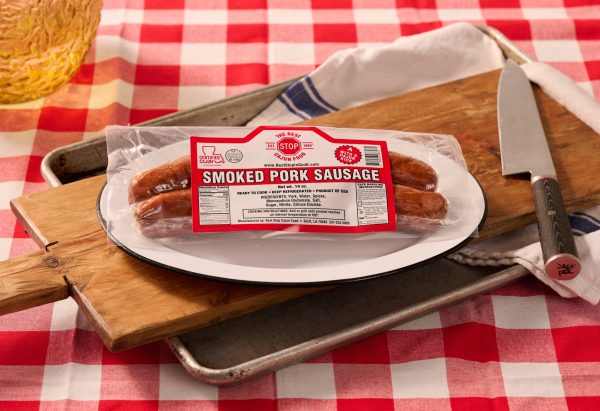 Smoked Pork Sausage Retail Pack Case (14 - 14 oz packs)