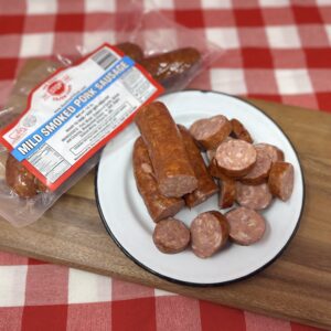 COINED Cut Mild Smoked Pork Sausage Retail Pack Case (16 - 12 oz packs)